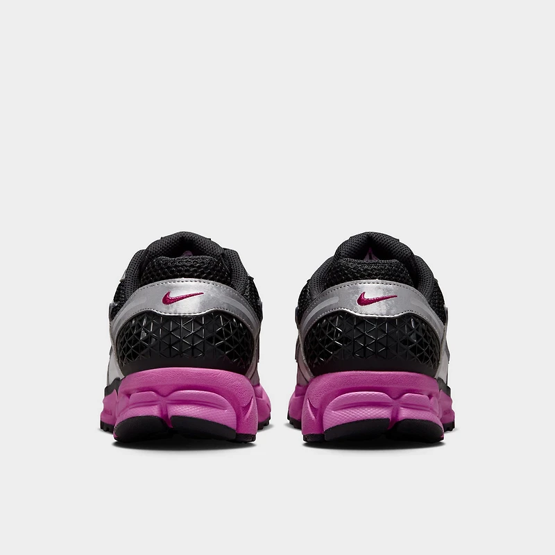 Nike Women's Zoom Vomero 5 Off Noir / Metallic Silver- Fire Pink