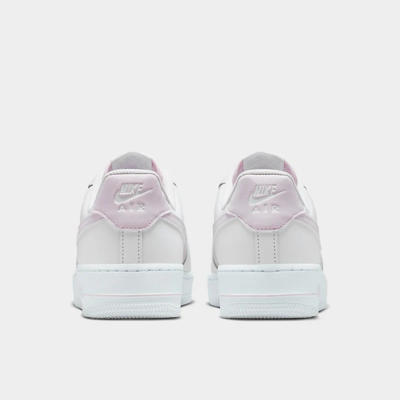 Nike Femmes Air Force 1 Blanc / Lilas Délavé - Or Métallique