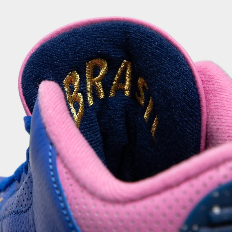 Jordan 3 Rétro OG Brésil Bleu Vif / Chanceux Vert-Bleu Void