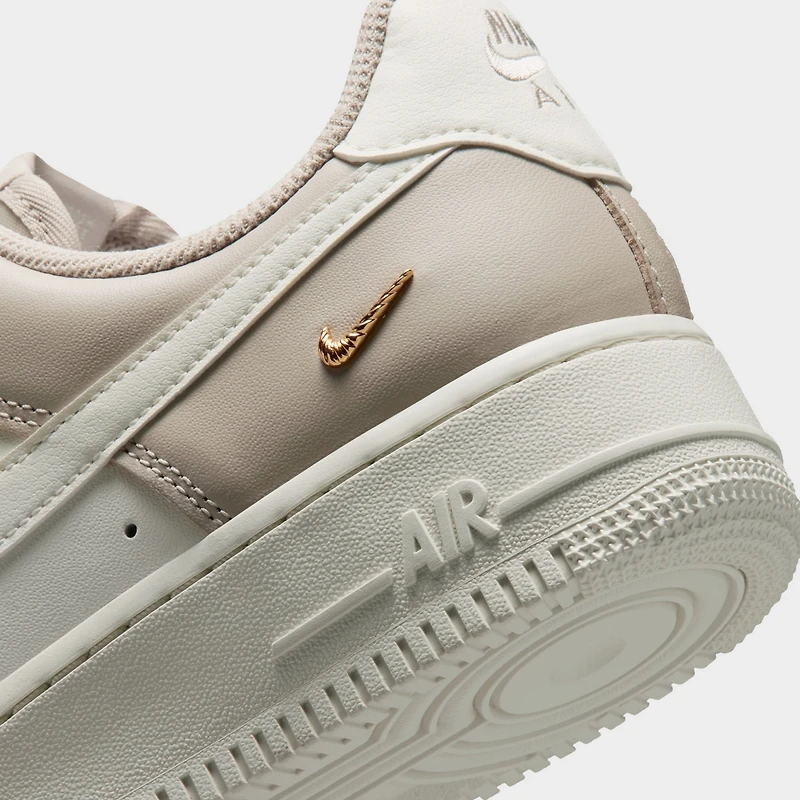 Nike Femme Air Force 1 07 Crème / Voile Or Métallisé