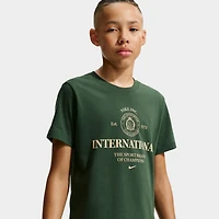 Nike Junior Boys' Club Rules T-Shirt / Fir
