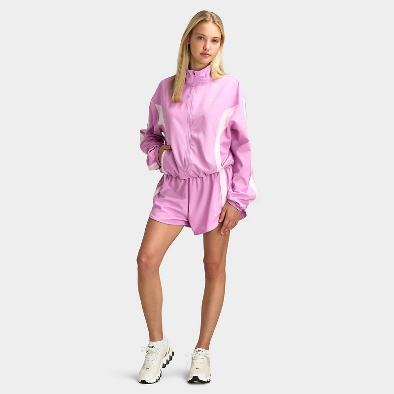 Nike Women's Sport Woven Jacket / Light Magenta Pink Foam