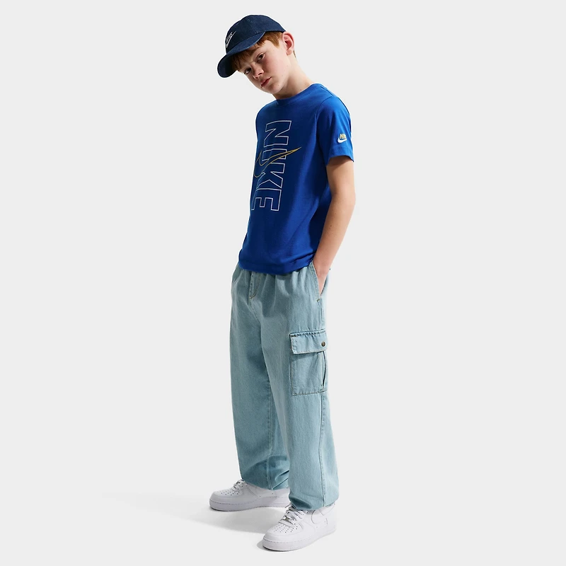 Nike Sportswear Juniors' Block Tee / Game Royal