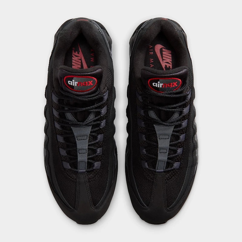 Nike Men's Air Max 95 Big Bubble Black / University Red