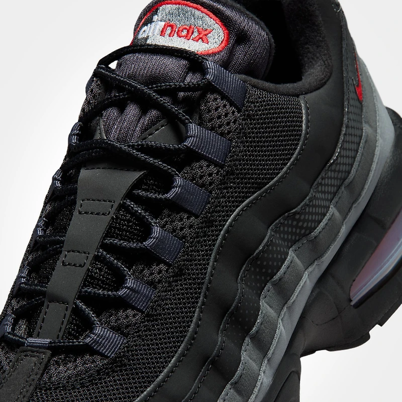 Nike Men's Air Max 95 Big Bubble Black / University Red