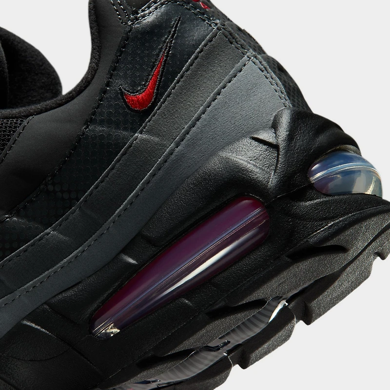 Nike Men's Air Max 95 Big Bubble Black / University Red