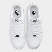 Nike Air Force 1 '07 LV8 Blanc / Argent réfléchissant - Noir