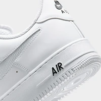 Nike Air Force 1 '07 LV8 Blanc / Argent réfléchissant - Noir