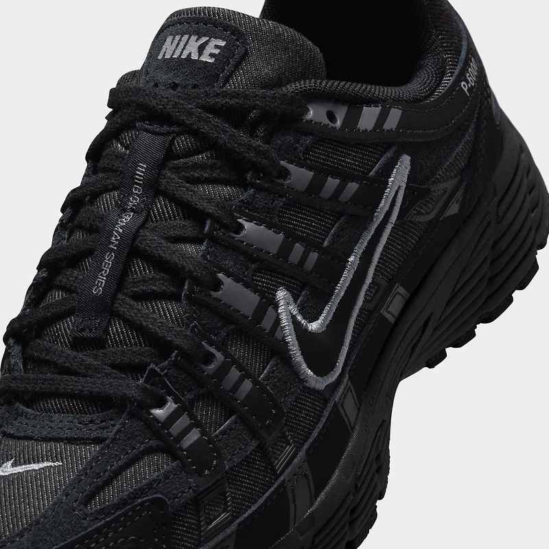 Nike P-6000 GS Noir / Argent réfléchissant-Anthracite