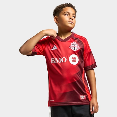 adidas Juniors' Toronto FC Home Jersey Short Sleeve / Red