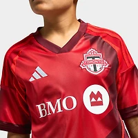 adidas Juniors' Toronto FC Home Jersey Short Sleeve / Red