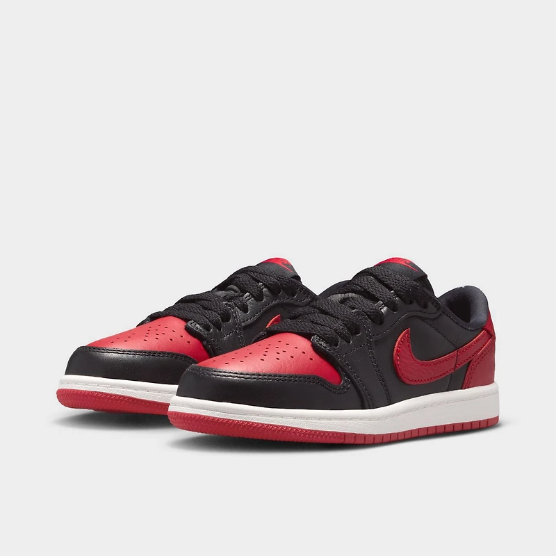 Jordan 1 Low OG Retro PS Noir / - Rouge Varsity