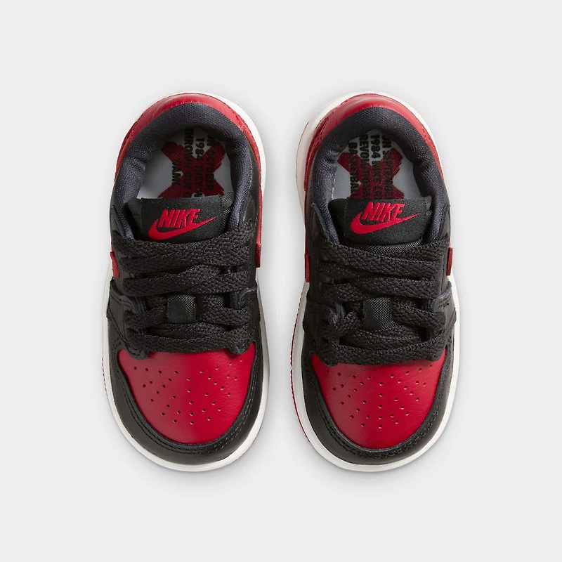 Jordan 1 Low OG Retro TD Noir / - Rouge Universitaire