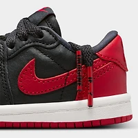 Jordan 1 Low OG Retro TD Noir / - Rouge Universitaire