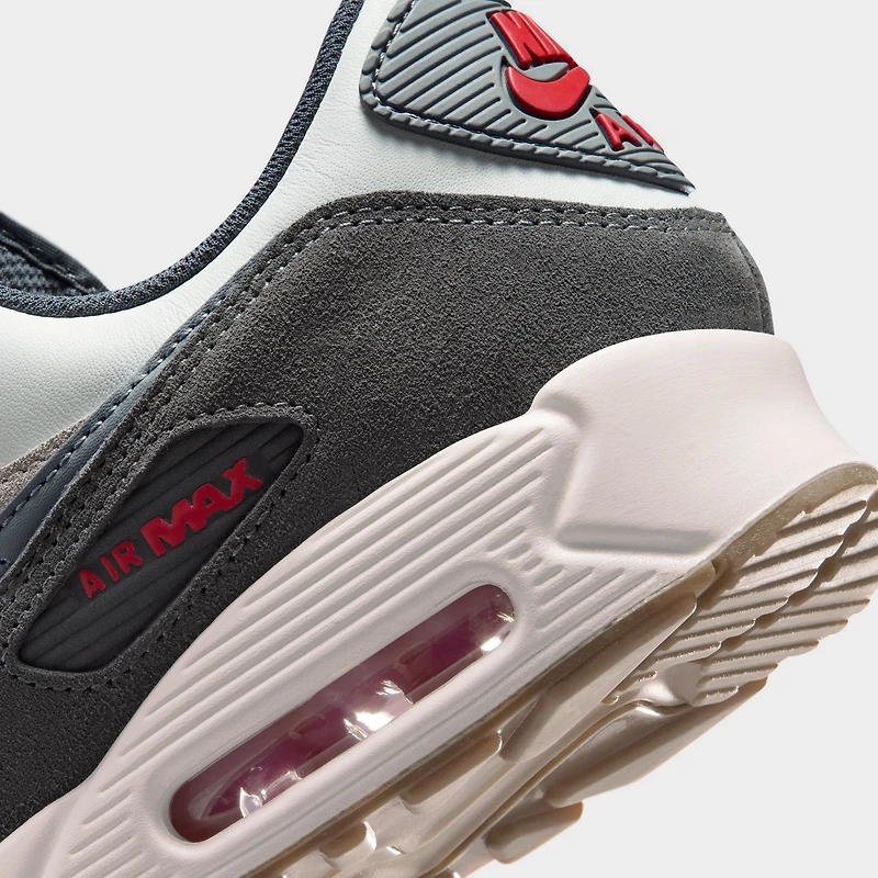 Nike Air Max 90 Blanc sommet / Gris Particule - Collège