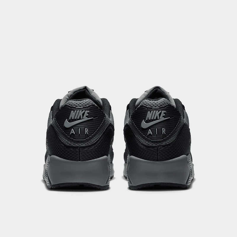 Nike Men's Air Max 90 PRM Black / Black-Iron Grey