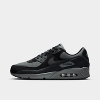 Nike Men's Air Max 90 PRM Black / Black-Iron Grey