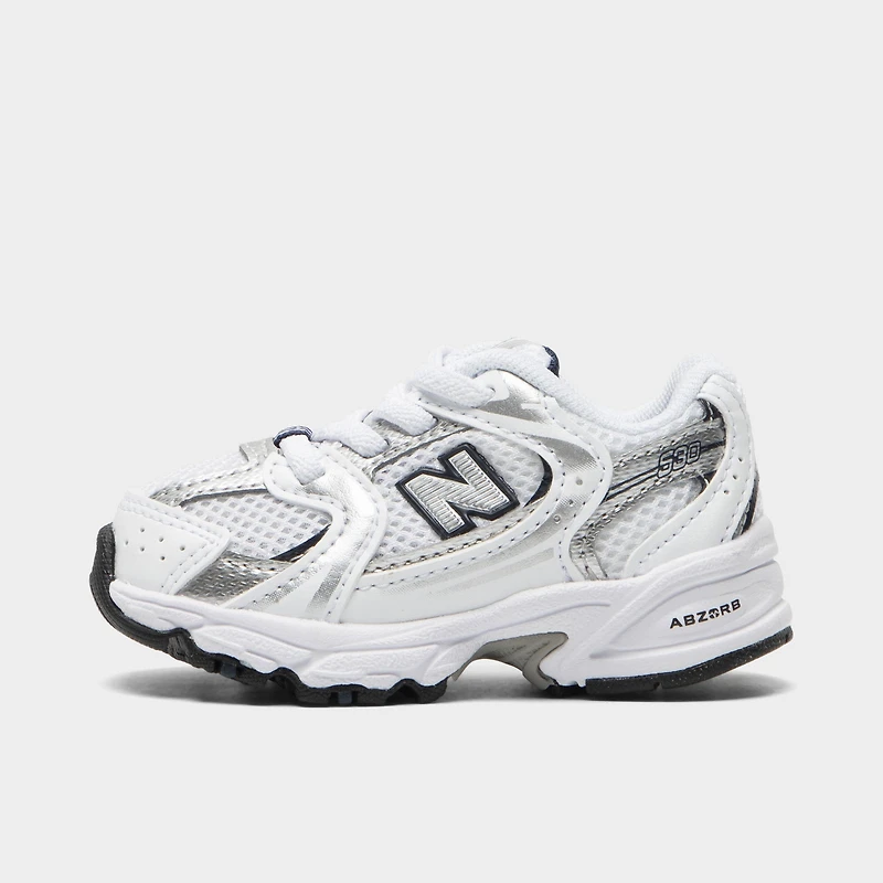 New Balance Bébés 530 Indigo Naturel / Argent Métallisé
