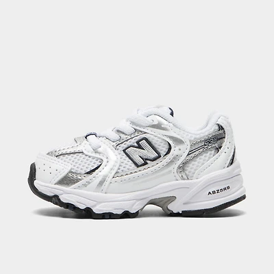New Balance Bébés 530 Indigo Naturel / Argent Métallisé