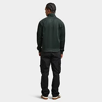 Fred Perry Contrast Tape Track Jacket / Night Green