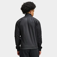 Veste de survêtement Fred Perry à bandes contrastées, noire.
