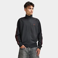 Fred Perry Contrast Tape Track Jacket Black /