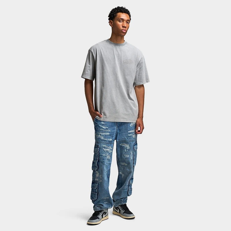 Jordan Craig Brian Rip & Repair Jeans / Aged Wash