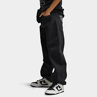 Jordan Craig Junior Jean Écusson Brodé Coupe Ample / Noir