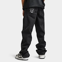 Jordan Craig Junior Jean Écusson Brodé Coupe Ample / Noir