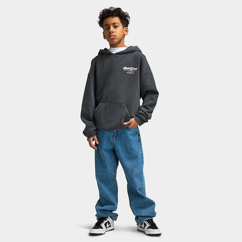 Jordan Craig Junior Jean Coupe Ample Brodé / Bleu