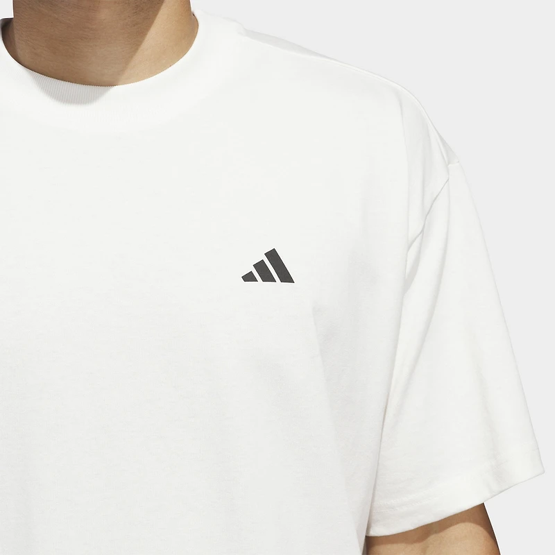 adidas Anthony Edwards Takeover GFX T-shirt / Cloud White