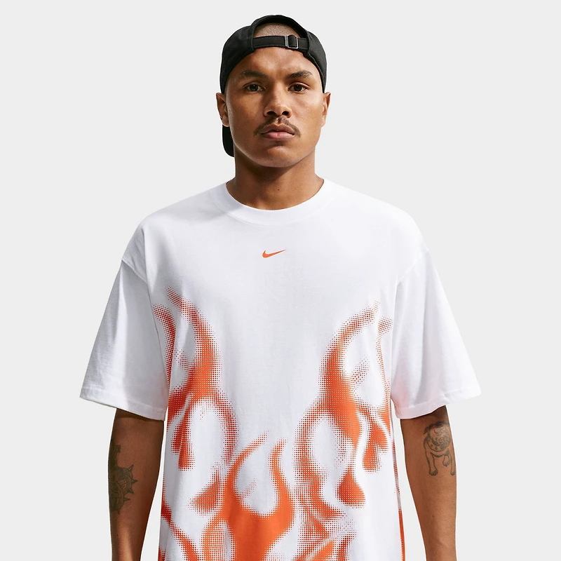 Nike Sportswear Max 90 Tee Flames / White
