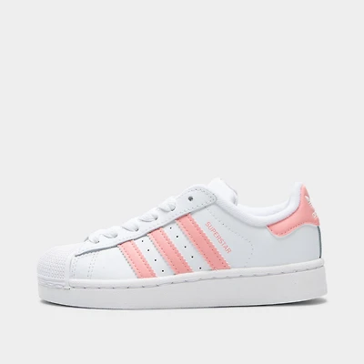 adidas Children's Superstar II White / Semi Pink Spark