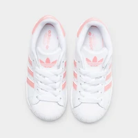 adidas Children's Superstar II White / Semi Pink Spark