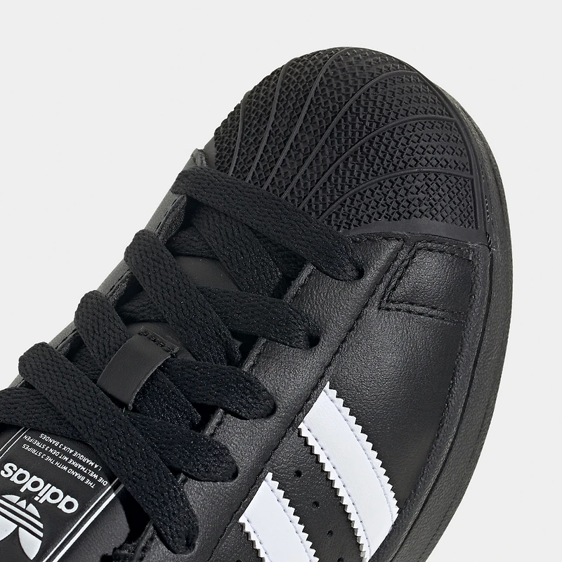 adidas Juniors' Superstar II Core Black / White