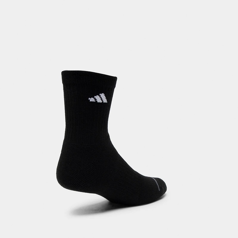 adidas Men's Cushioned Sport 2.0 High QTR Socks (3P)/ White