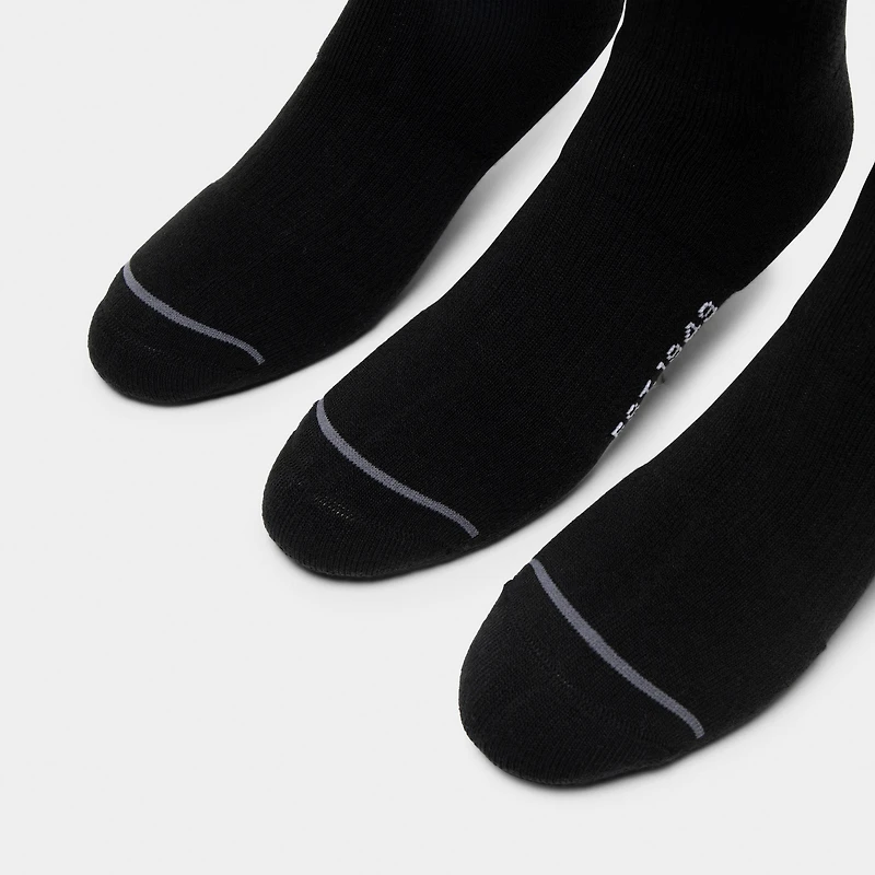 adidas Men's Cushioned Sport 2.0 High QTR Socks (3P)/ White