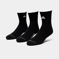 adidas Men's Cushioned Sport 2.0 High QTR Socks (3P)/ White