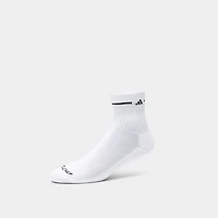 adidas Women's Cushioned Sport 3.0 High QTR Socks(3P)/ White