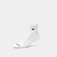 adidas Women's Cushioned Sport 3.0 High QTR Socks(3P)/ White