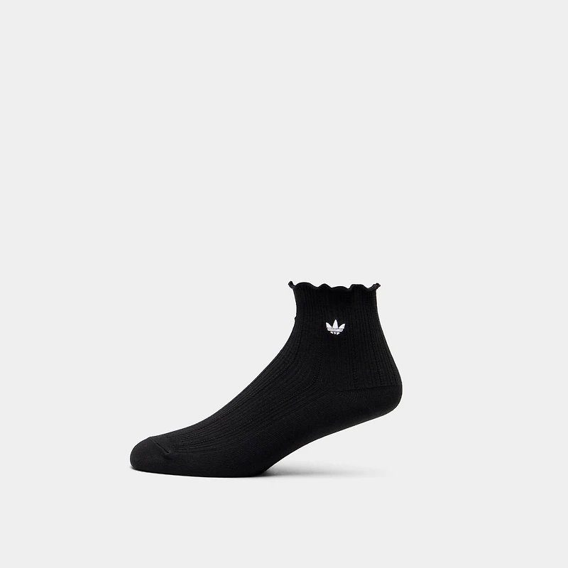 adidas Originals Chaussettes à Ruffle (lot de 3) Better Scarlet / Blanc - Noir