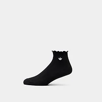 adidas Originals Chaussettes à Ruffle (lot de 3) Better Scarlet / Blanc - Noir
