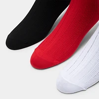 adidas Originals Ruffle Quarter Socks (3P) Better Scarlet / White - Black