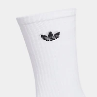 adidas Originals Trefoil 2.0 Crew Chaussettes (lot de 6) / Blanc