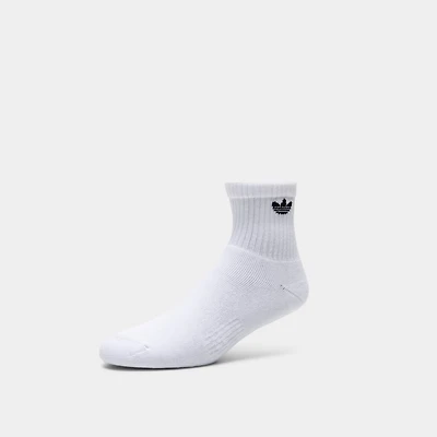 adidas Originals Trefoil 2.0 Quarter Socks / White (6-Pack)