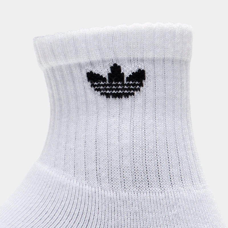 adidas Originals Trefoil 2.0 Chaussettes mi-mollet / Blanc (lot de 6)