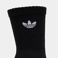 adidas Originals Trefoil 2.0 Chaussettes mi-mollet  / Blanc (lot de 6)