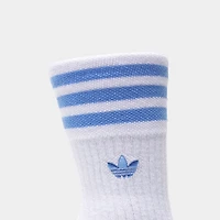 adidas Originals Roller 4.0 Crew Chaussettes (lot de 3) Bleu/Blanc