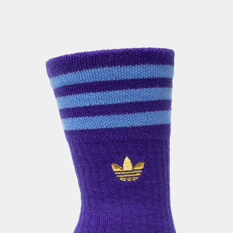 adidas Originals Roller 4.0 Crew Chaussettes (lot de 3) Bleu/Blanc