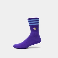 adidas Originals Roller 4.0 Crew Chaussettes (lot de 3) Bleu/Blanc